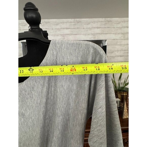 Splendid x Cella Jane Gray Long Sleeve Off the Shoulder Jumpsuit Women Size S - Picture 4 of 8